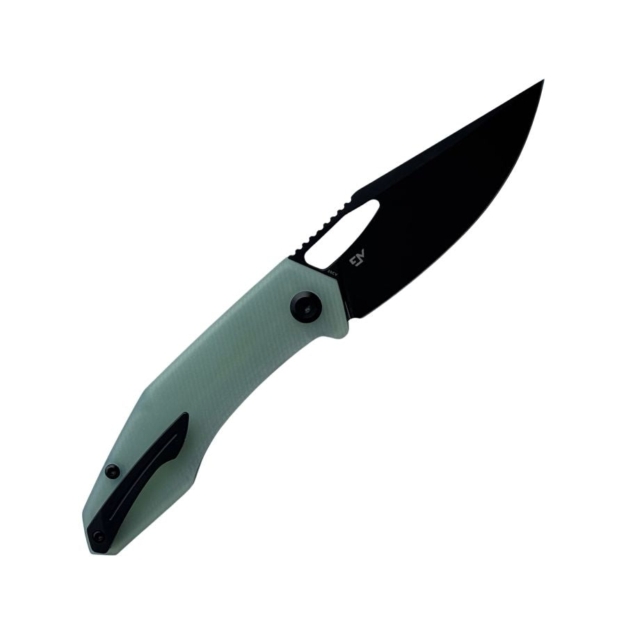 Large Callisto Jade G10 Scales Black Stonewashed 20CV Blade Nested Liner Lock