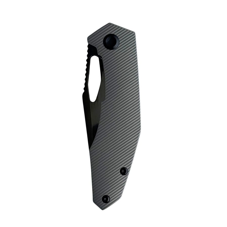 Orbital Knives Large Calisto Full Ti Nested Liner Lock DLC Coated 20CV Blade