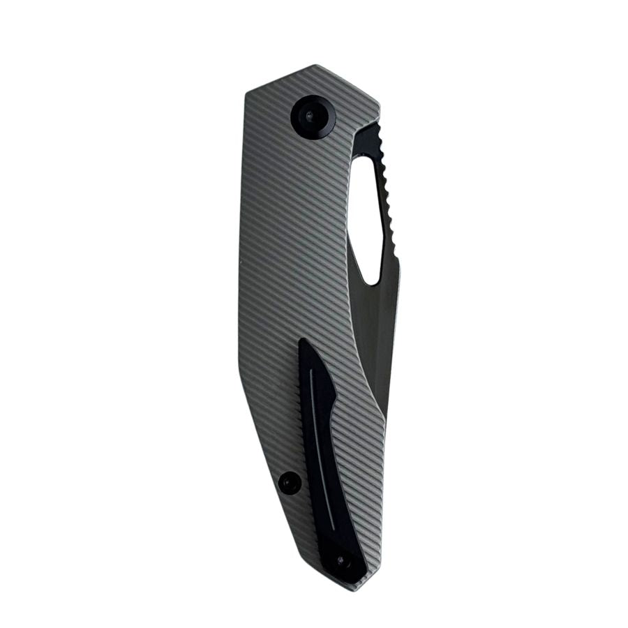 Orbital Knives Large Calisto Full Ti Nested Liner Lock DLC Coated 20CV Blade
