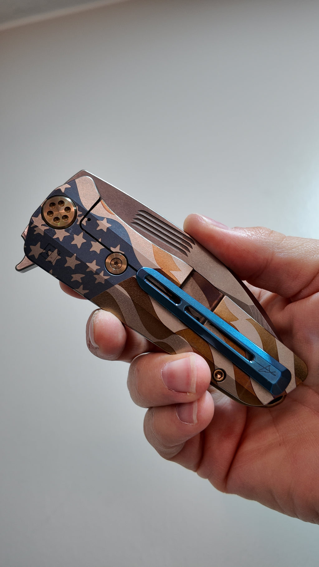 Medford Knife & Tool Primus, Screaming Eagle Edition, 1 of 1