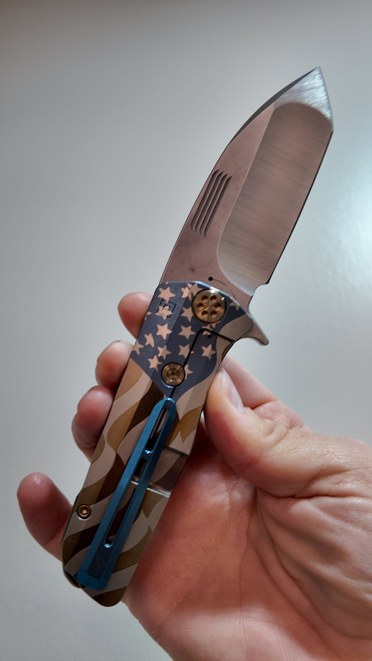 Medford Knife & Tool Primus, Screaming Eagle Edition, 1 of 1