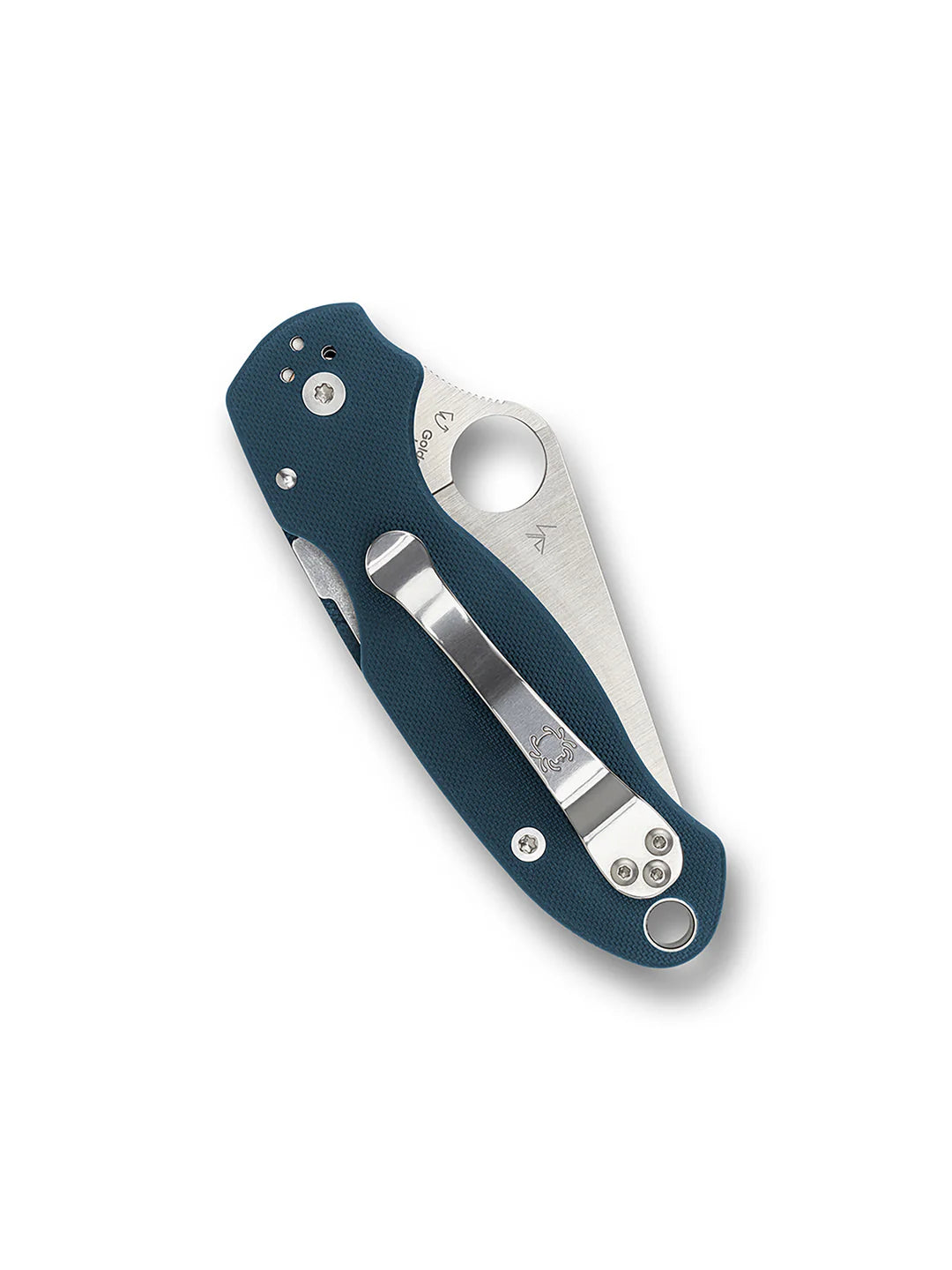 Spyderco Para3 Compression Lock Spy 27 Steel Blue G10 Scales