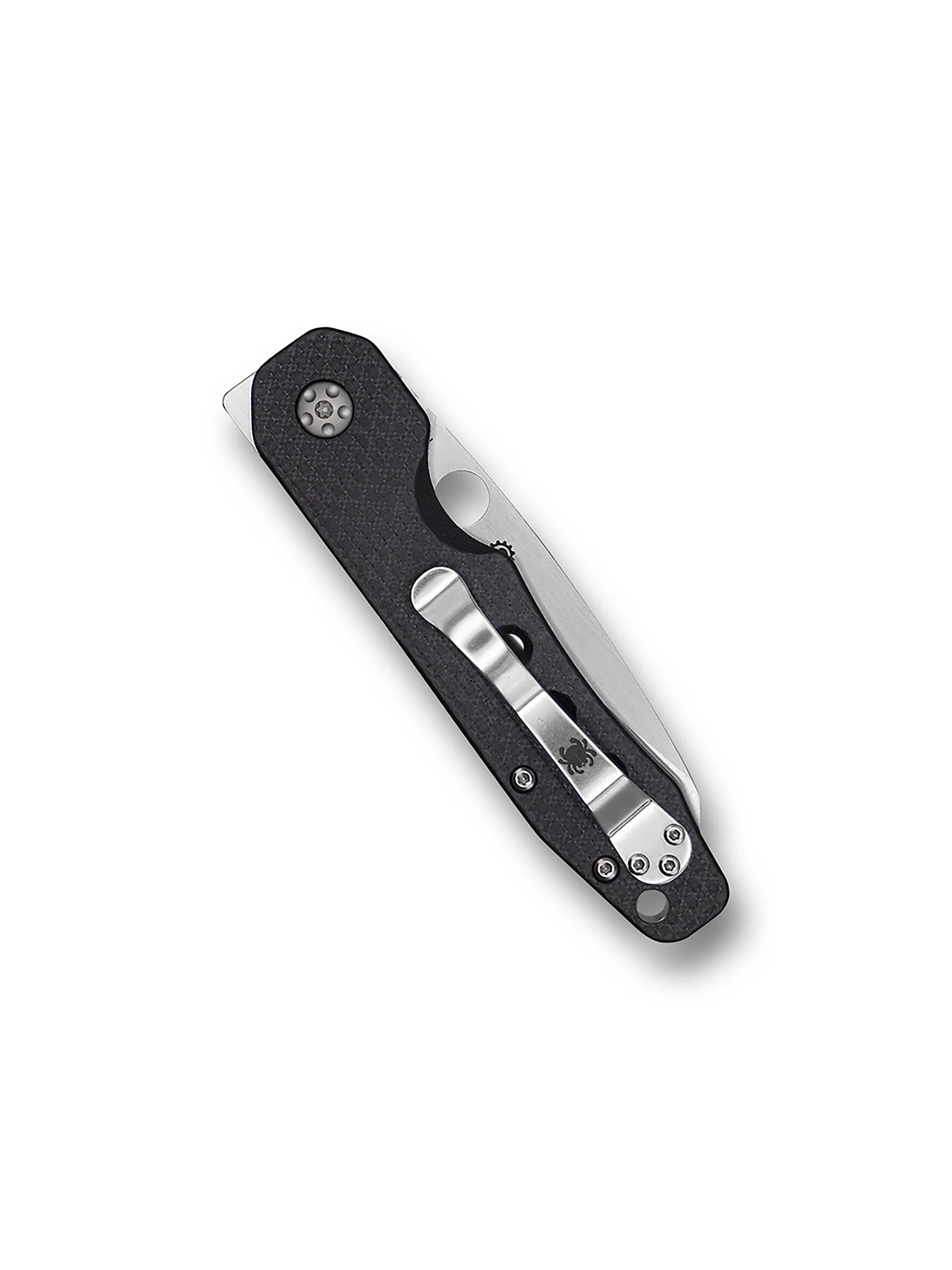 Spyderco Smock Button Compression Lock Carbon Fiber/G10 scales S30V Blade Steel