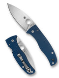 Spyderco Bodacious Compression Lock Spy 27 Steel Blue G10 Scales