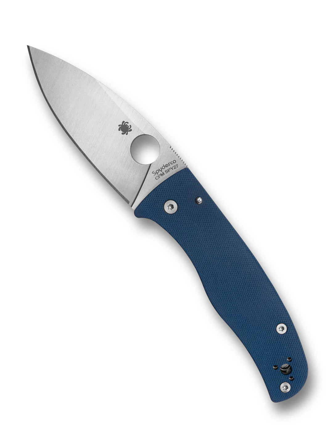 Spyderco Bodacious Compression Lock Spy 27 Steel Blue G10 Scales
