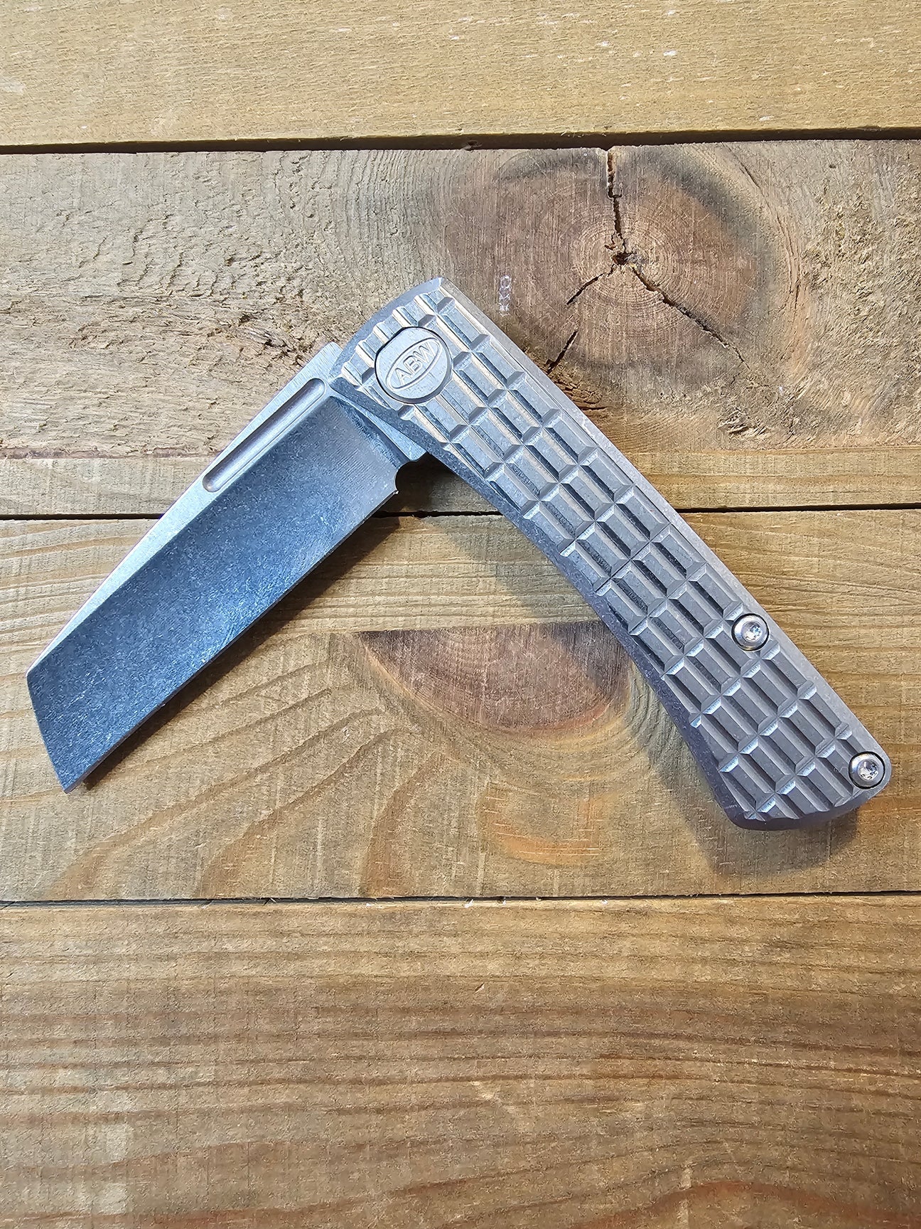 American Blade Works Slip Joint Hollow Ground Magnacut Blade