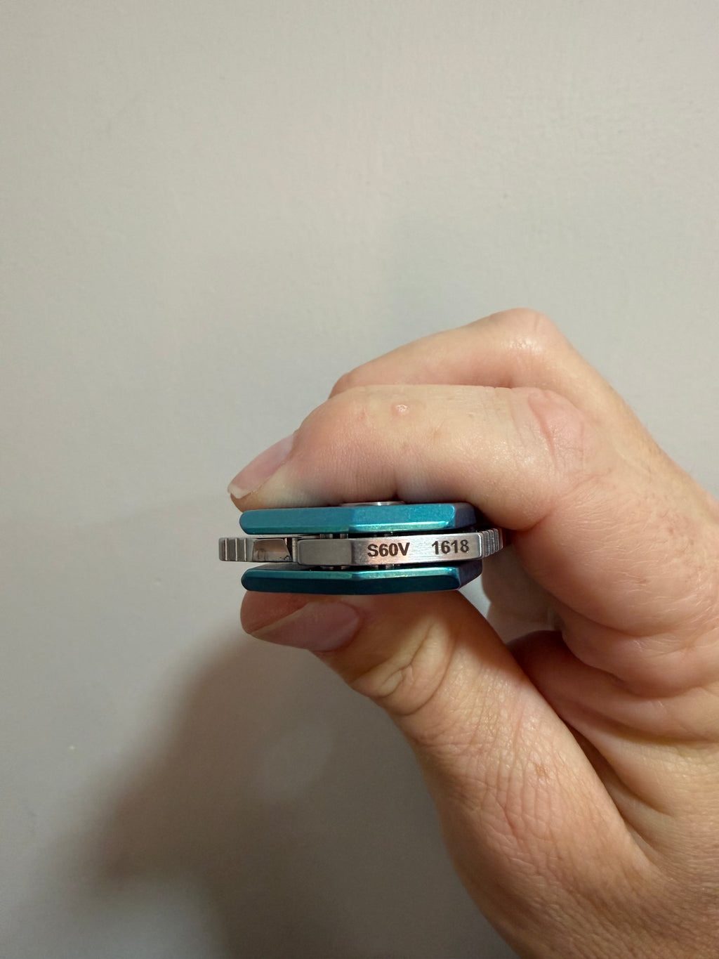 MachineWise Mojave – S60V Sprint Run – Teal Anodized Frag Titanium – USA Made