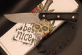 McNees Knives Ridge Runner Fixed Blade High Performance Hollow Ground Atomic Magnacut steel