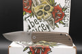 McNees Knives PM Mac 2 3" Hollow ground Atomic Magnacut Blade Frag Pattern