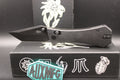Auxiliary Manufacturing Coffin Tanto Crossbar Lock Micarta Handle