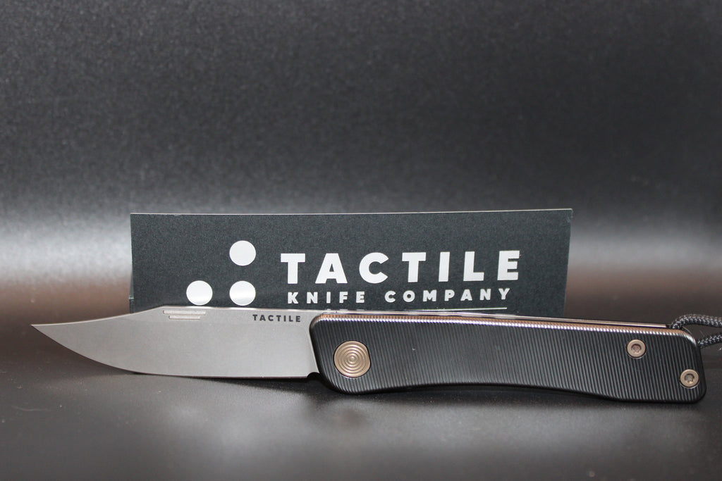 Tactile Knife Co Bexar Modified Slip Joint Magnacut Steel Full Titanium Scales