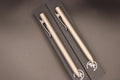 Tactile Turn Clip Action Pen Full Titanium Stonewashed