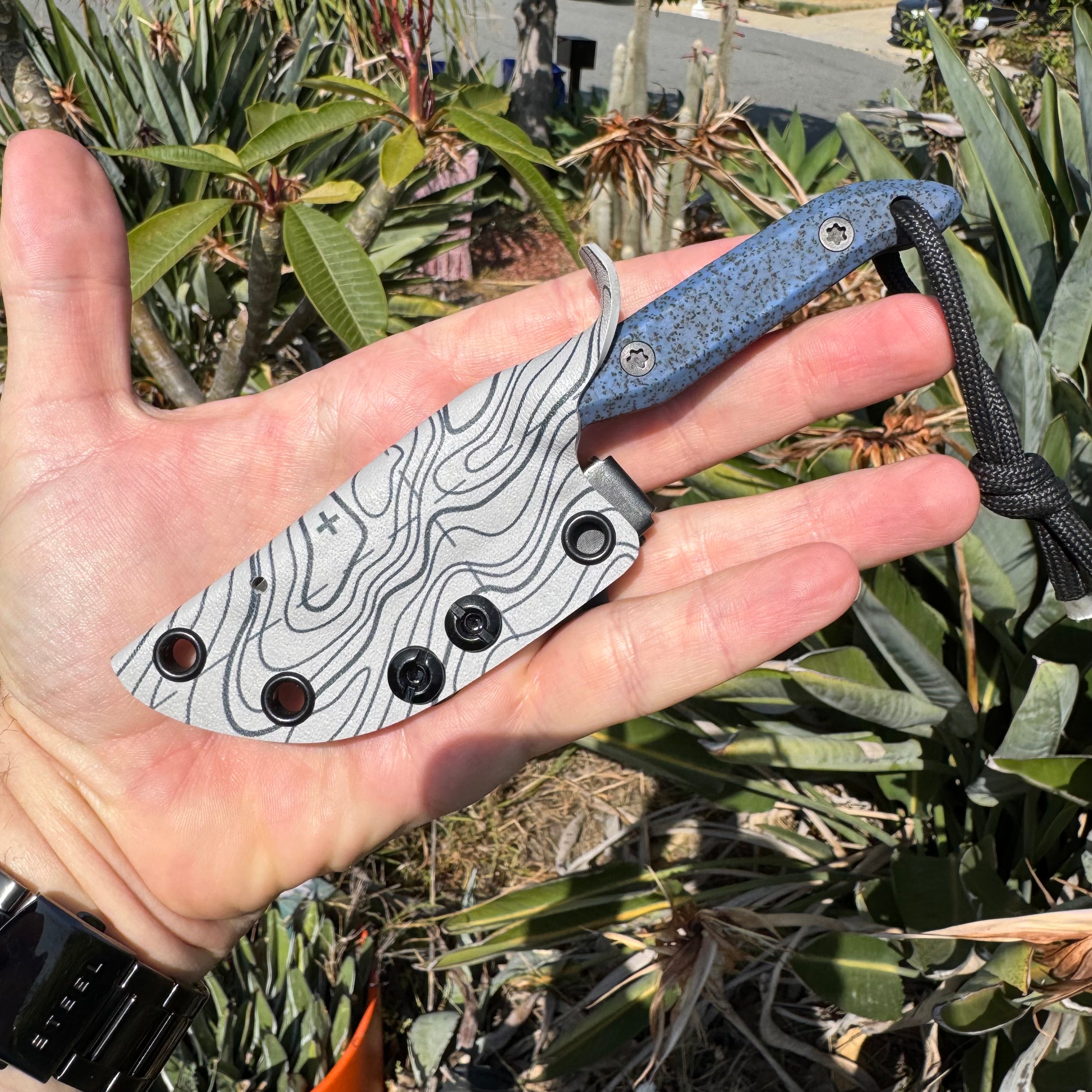 HF Blade Co Pocket Tanto Hand Made USA Custom Fixed Blade