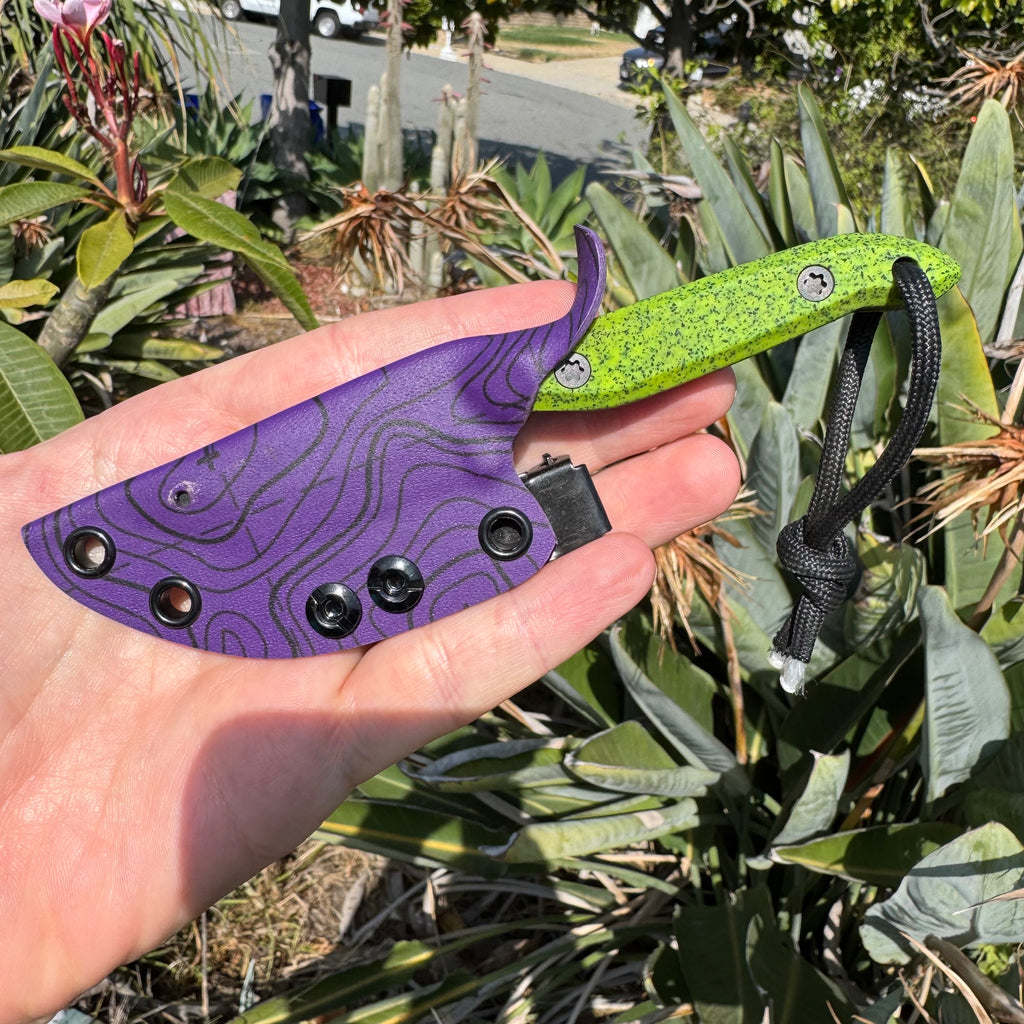 HF Blade Co Pocket Tanto Hand Made USA Custom Fixed Blade