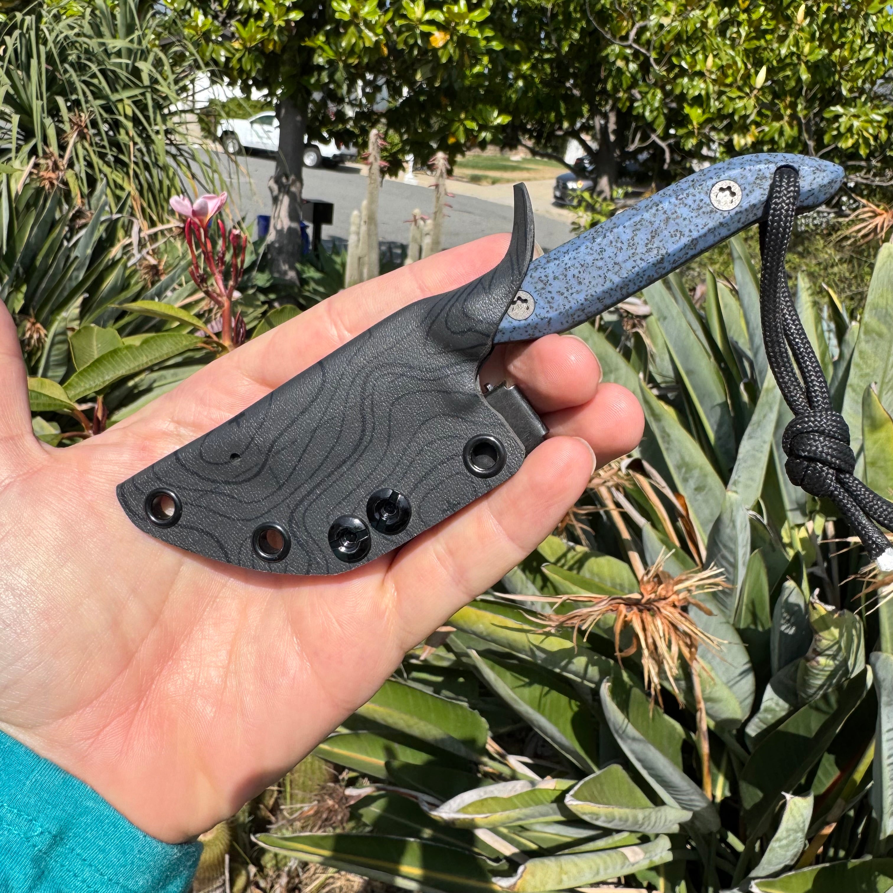 HF Blade Co Pocket Tanto Hand Made USA Custom Fixed Blade