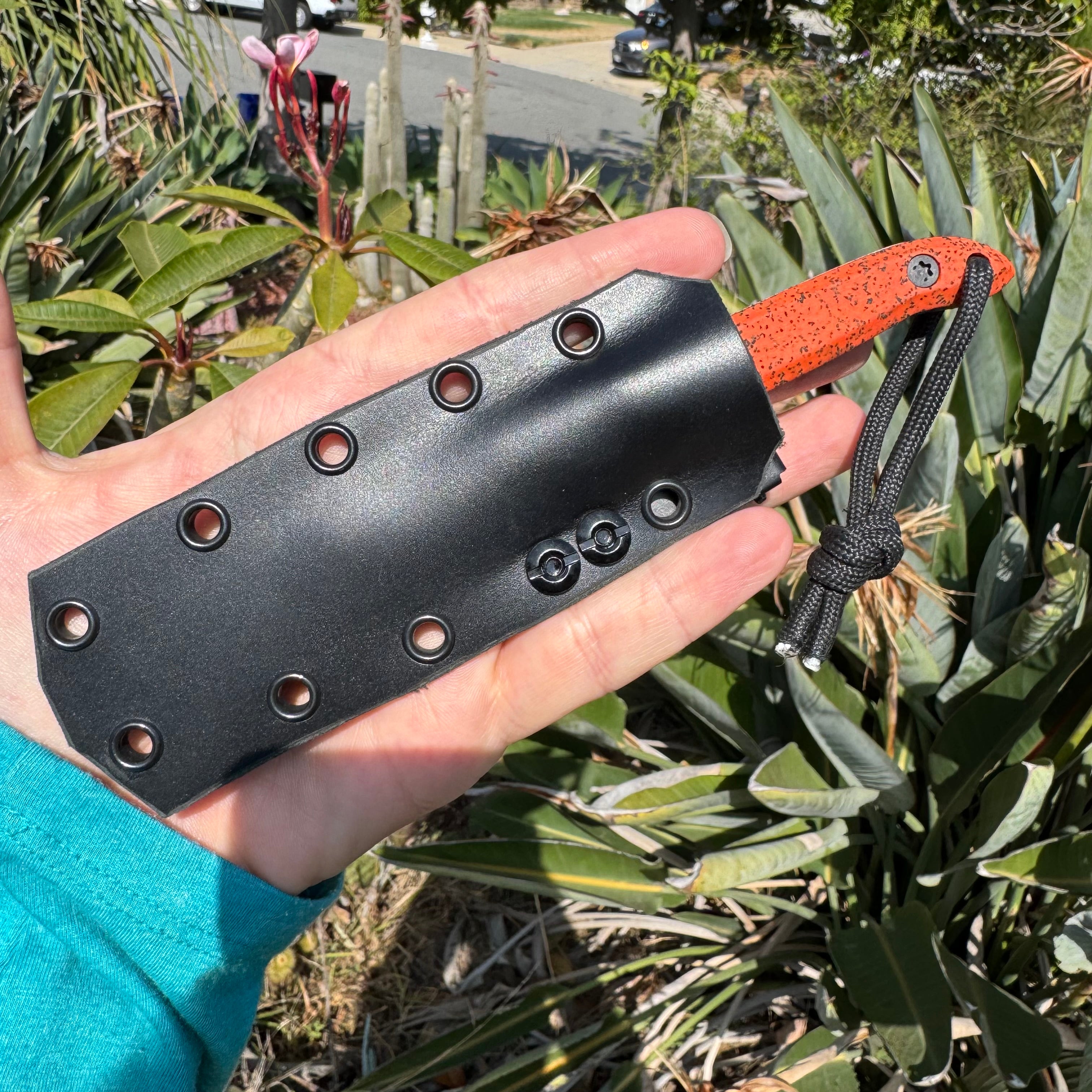 HF Blade Co Pocket Tanto Hand Made USA Custom Fixed Blade