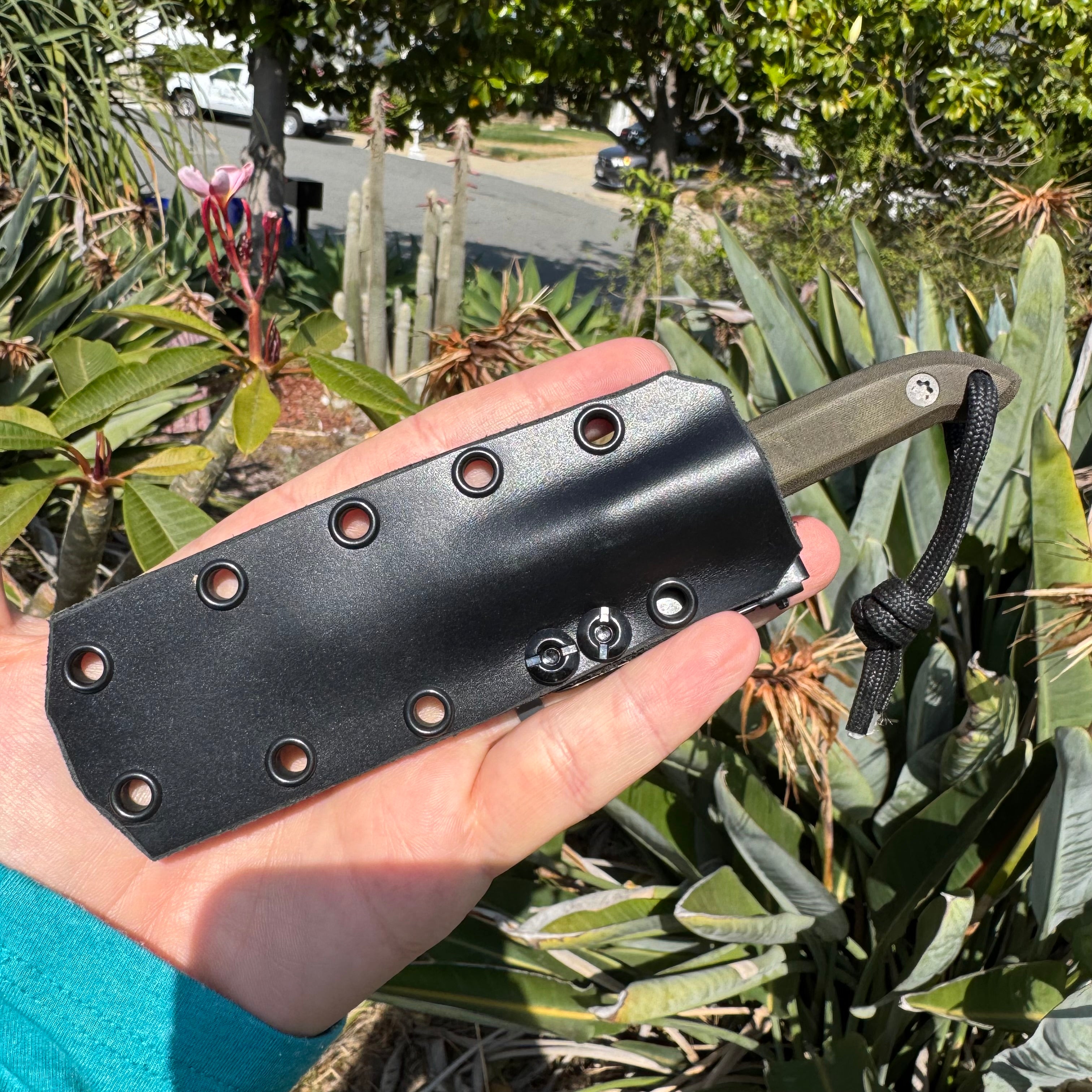 HF Blade Co Pocket Tanto Hand Made USA Custom Fixed Blade