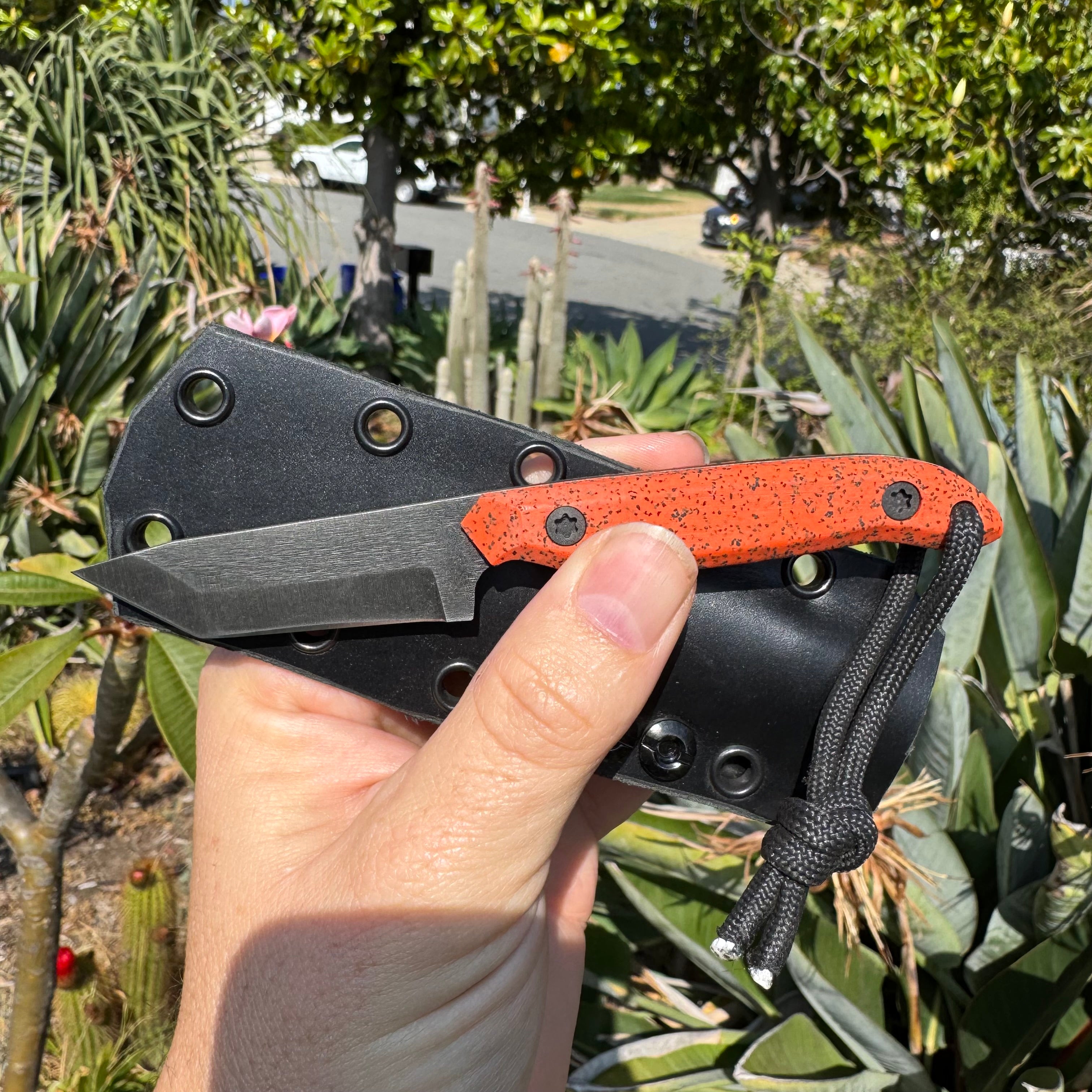 HF Blade Co Pocket Tanto Hand Made USA Custom Fixed Blade