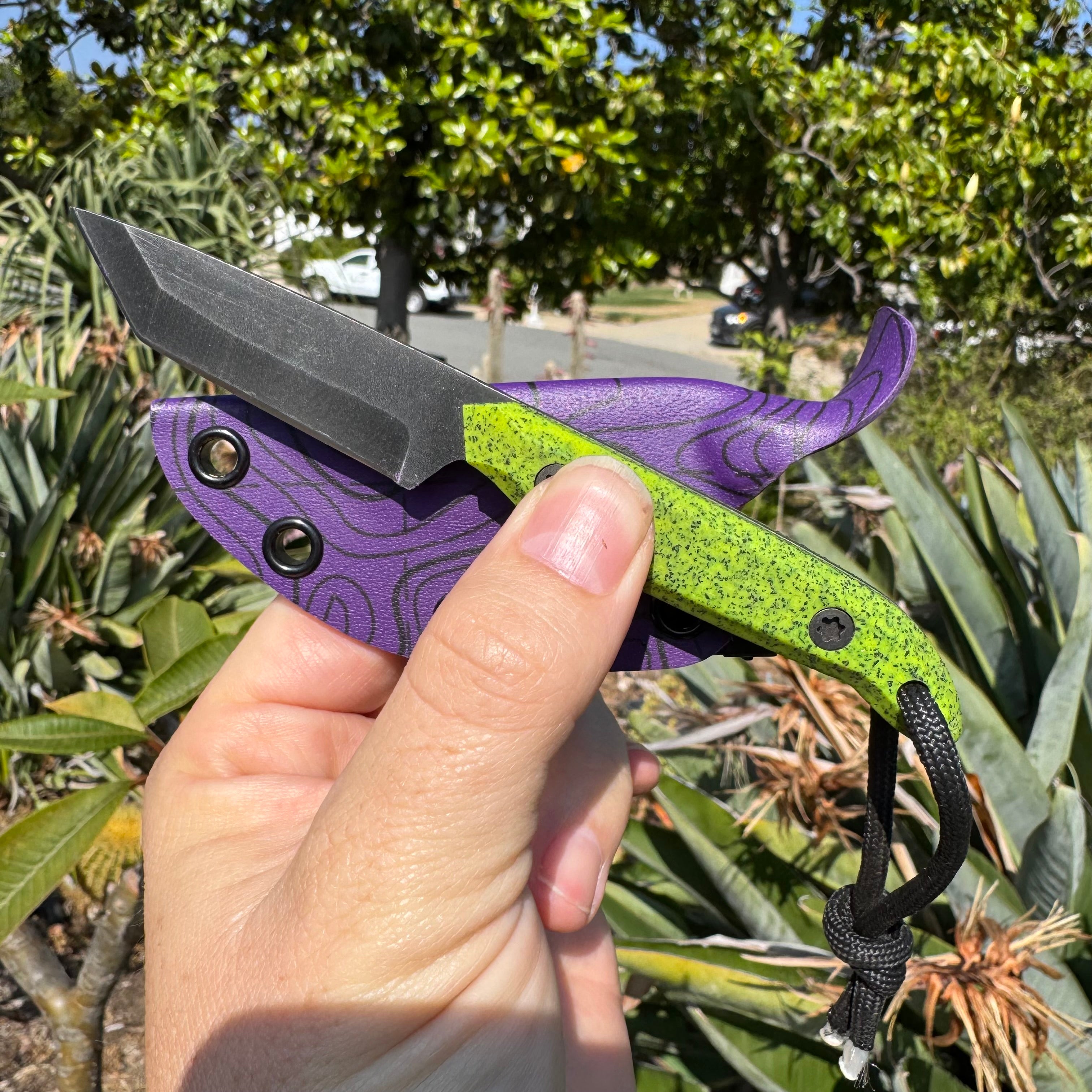 HF Blade Co Pocket Tanto Hand Made USA Custom Fixed Blade