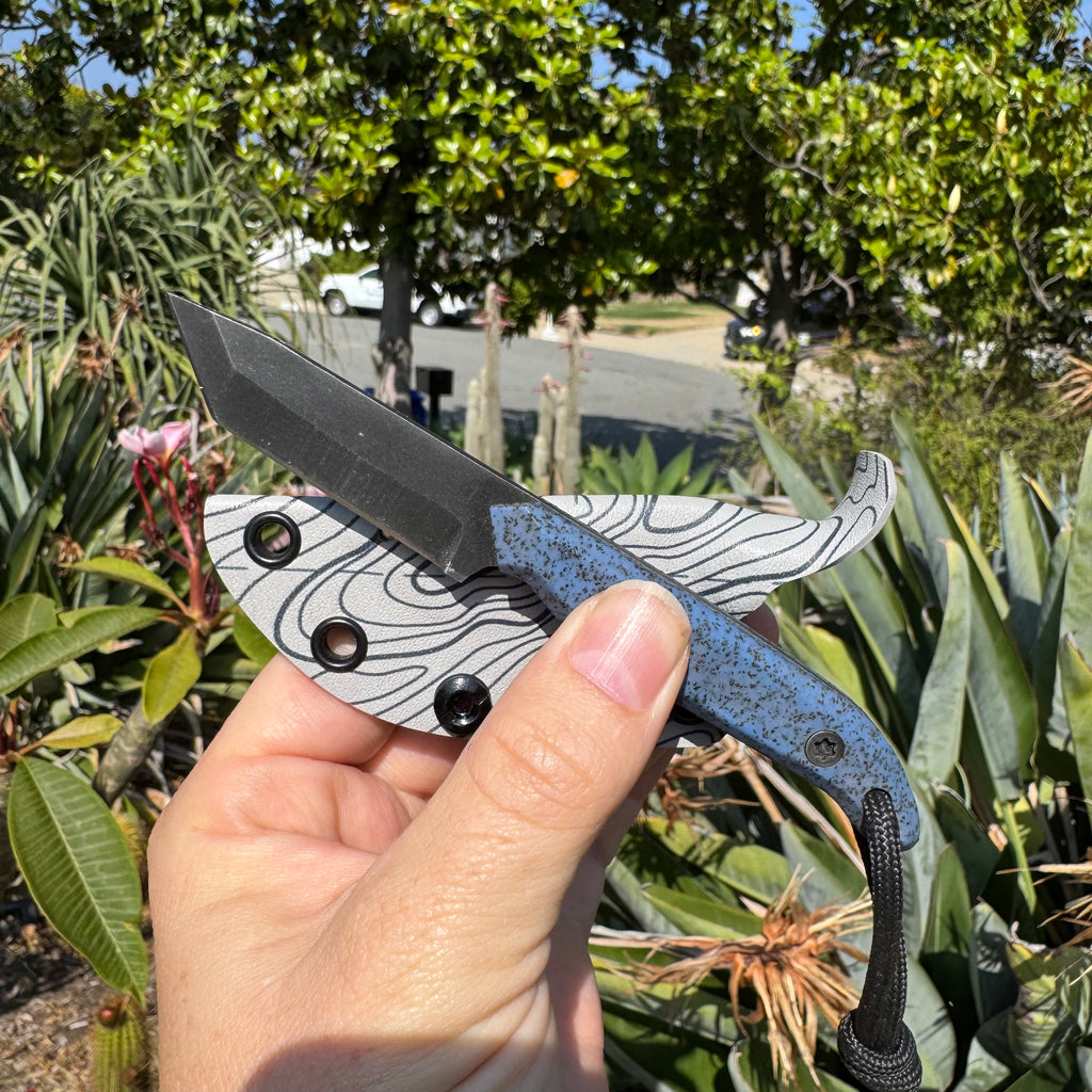 HF Blade Co Pocket Tanto Hand Made USA Custom Fixed Blade