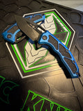 Heretic Knives Manual Medusa Tanto DLC Magnacut blade Framelock Flipper