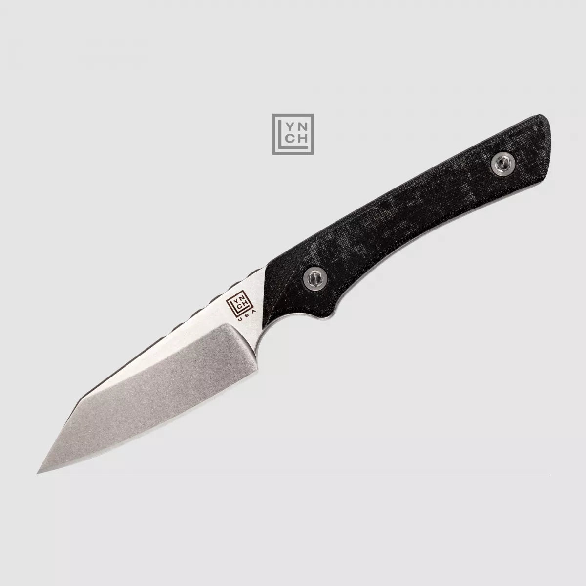 LynchNW Swift Six Fixed Blade Micarta Handle Cruwear Steel and Leather Sheath