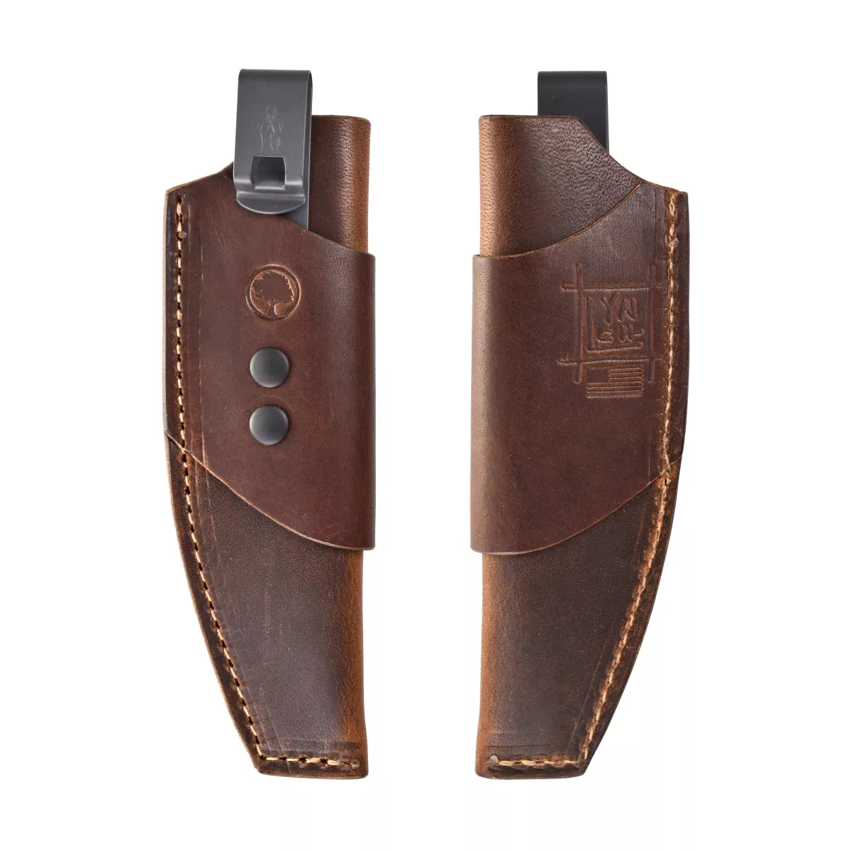 Lynch Northwest Sparrow Seven Fixed Blade Micarta Handle and Magnacut Steel Leather Sheath