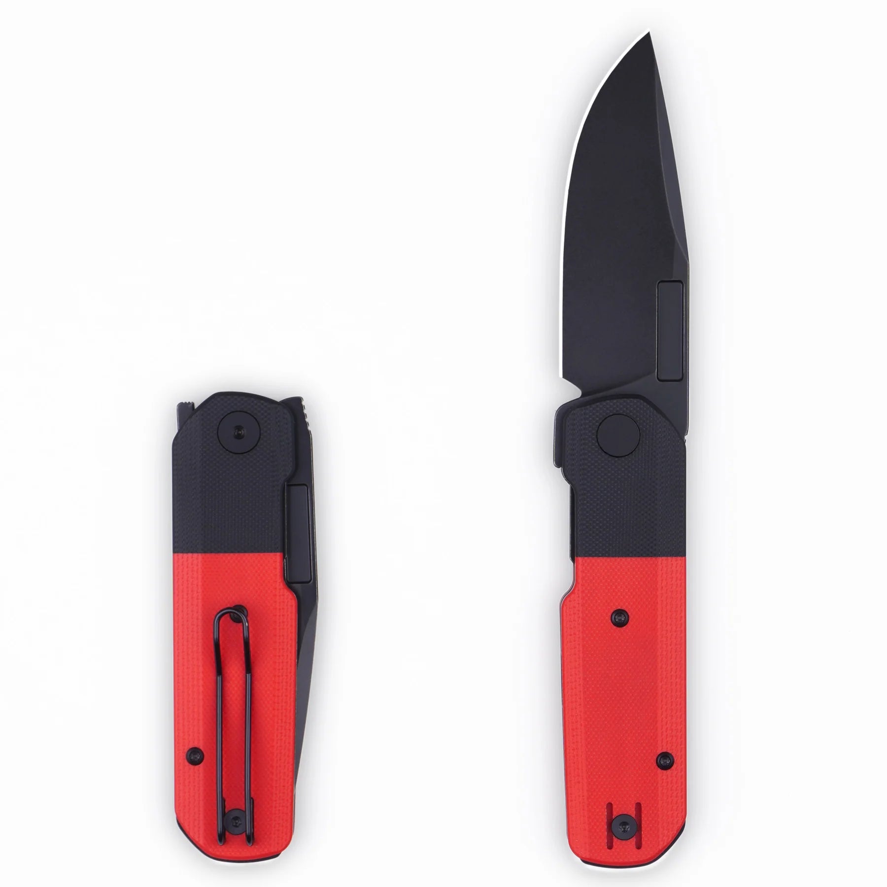 Vero Engineering Avid 1 S45VN blade steel G10 Handles and Blackwash Blade