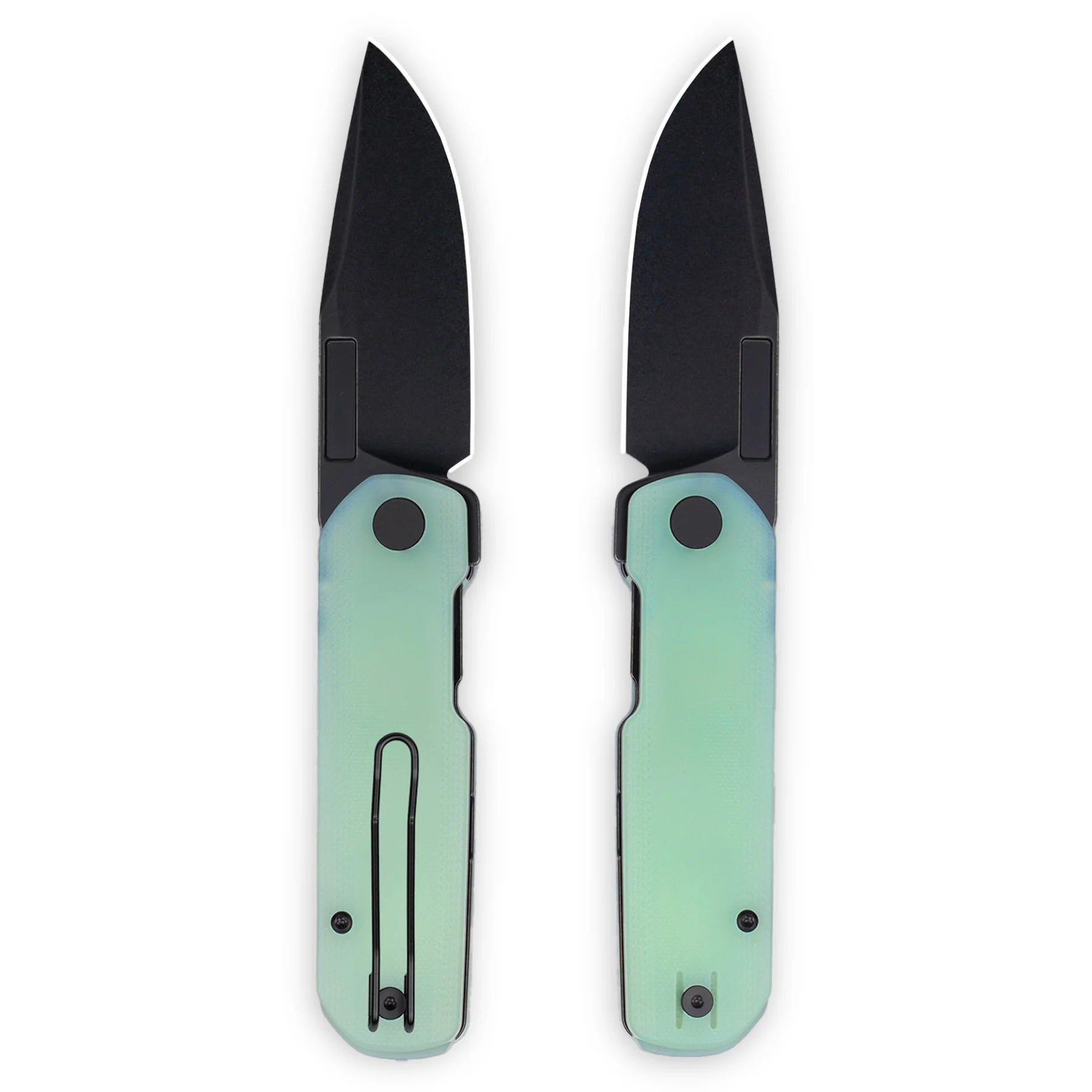 Vero Engineering Avid 1 S45VN blade steel G10 Handles and Blackwash Blade